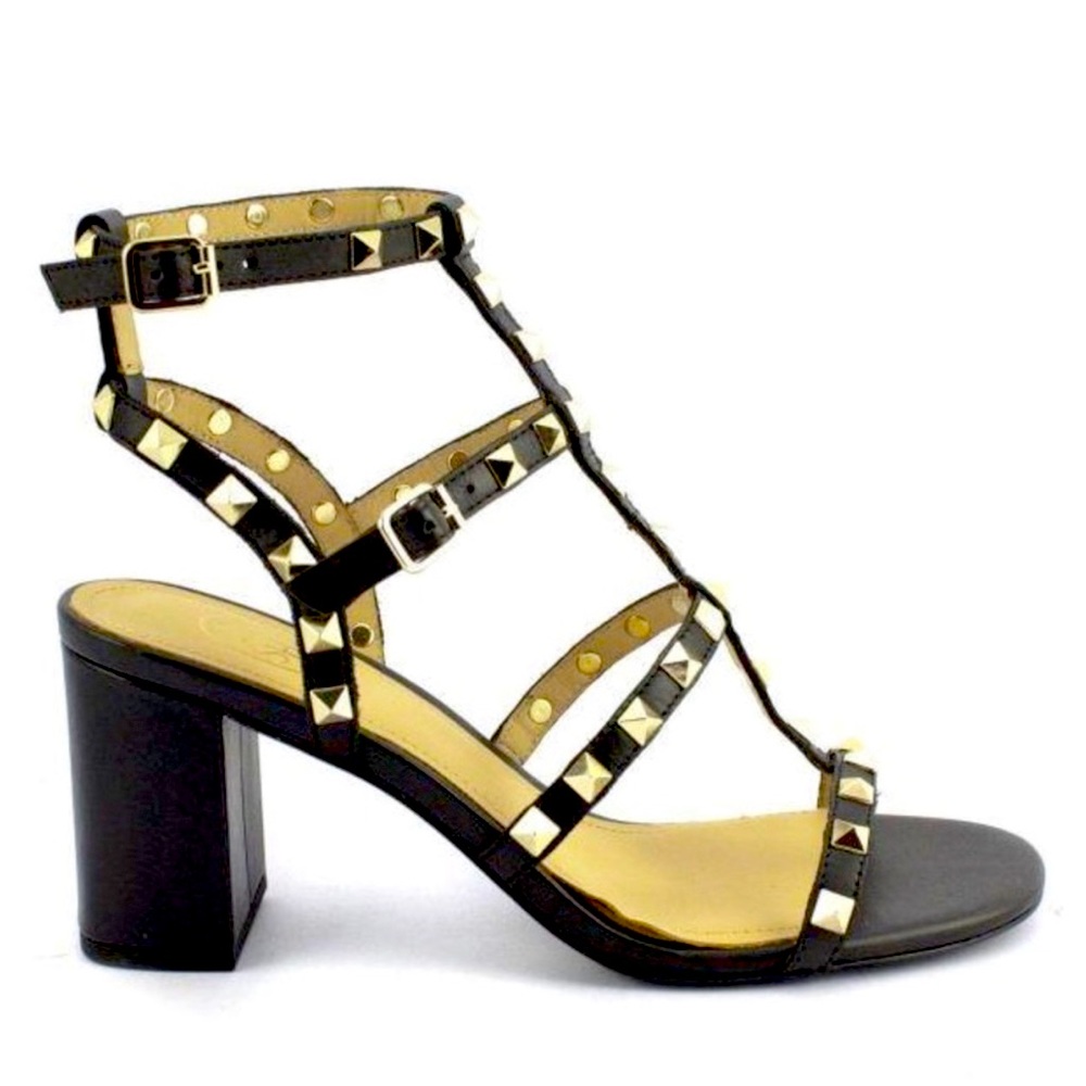 ASH SUBLIME STUDDED LEATHER SANDALS